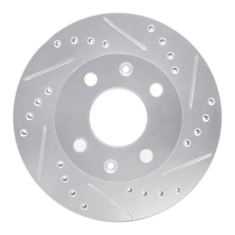 R1 Concepts — R1 83-87 Honda Prelude Front Right Drilled & Slotted Silver Brake Rotor
R1 Brake Rotor Drill
