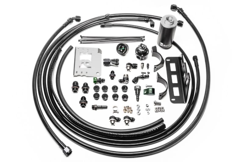 Radium Engineering — Radium Engineering 08-15 Cadillac CTS-V Fuel Hanger Plumbing Kit - Microglass Filter