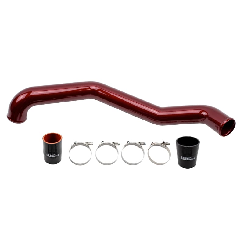 Wehrli — Wehrli 17-19 Chevrolet 6.6L L5P Duramax Driver Side 3in Intercooler Pipe - Candy Red
Dr IC Pipe 17-19 CR