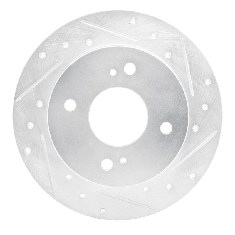 R1 Concepts — R1 89-98 Nissan 240SX Rear Right Drilled & Slotted Silver Brake Rotor
R1 Brake Rotor Drill