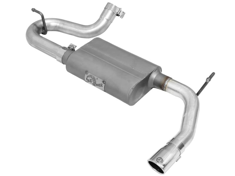 aFe — aFe Scorpion 2-1/2in Alum Steel Axle-Back Exhaust w/Polished Tip 07-18 Jeep Wrangler JK V6-3.6/3.8L
Axle-Back Exhaust