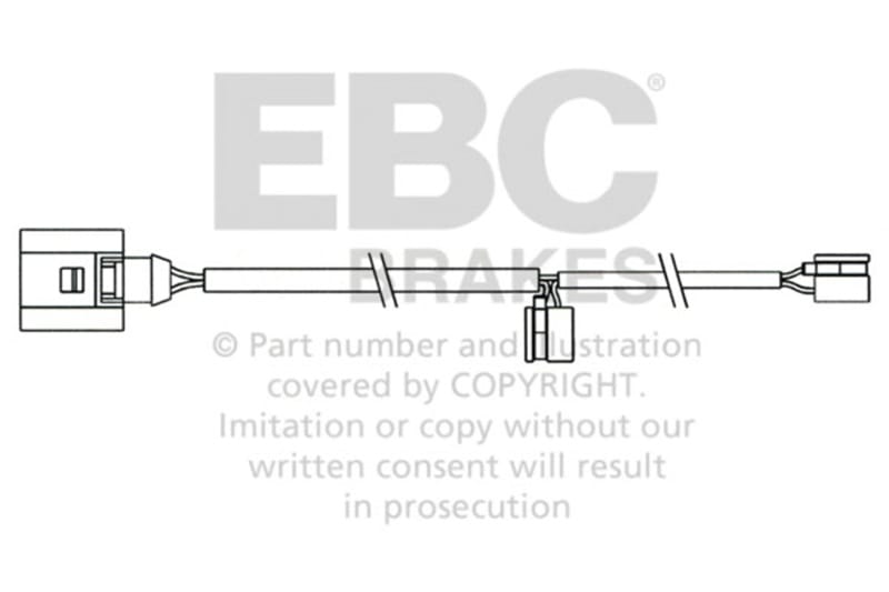 EBC — EBC 2008 Porsche Cayenne (1st Gen) 4.8L Turbo Rear Wear Leads
DscBrkPadWrSnsr