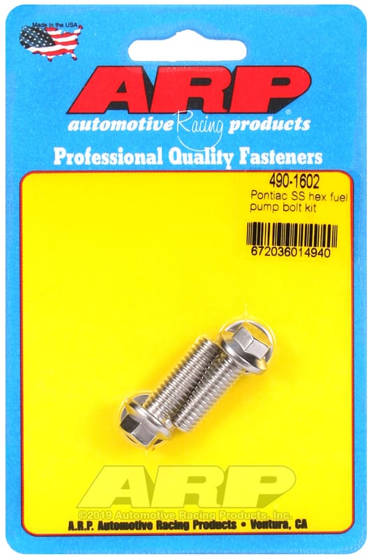 ARP — ARP Pontiac SS Hex Fuel Pump Bolt Kit