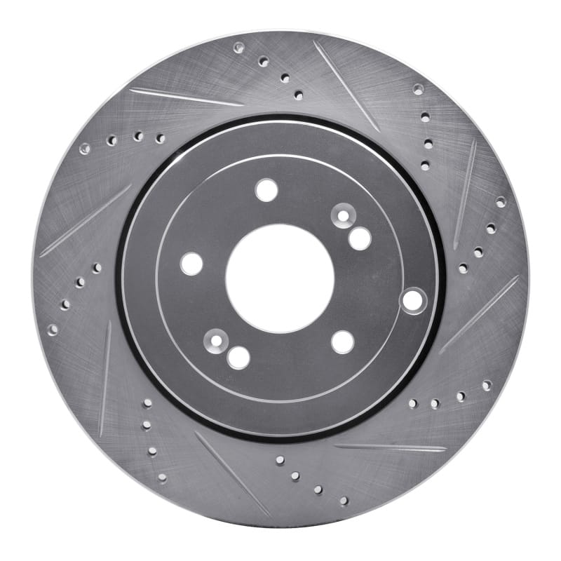R1 Concepts — R1 10-16 Hyundai Genesis Coupe Rear Right Drilled & Slotted Silver Brake Rotor
R1 Brake Rotor Drill