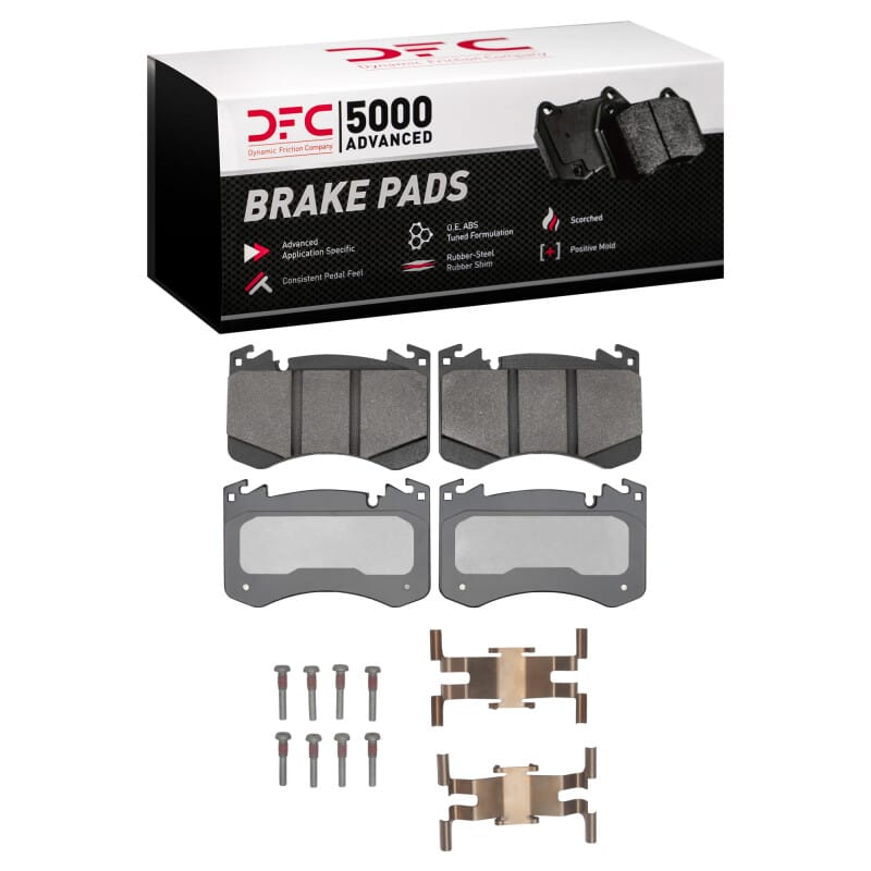 DFC — DFC 22-25 Land Rover Range Rover Sport Front 5000 Advanced Low Metallic Brake Pads and Hardware Kit
DFC Brake Pad Set