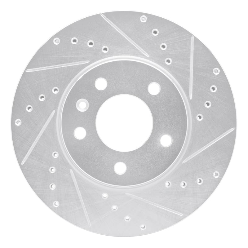 R1 Concepts — R1 13-25 Cadillac ATS Front Right Drilled & Slotted Silver Brake Rotor
R1 Brake Rotor Drill