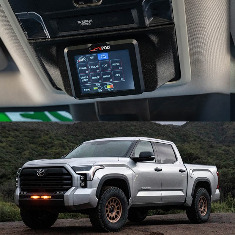 SPOD — Spod Touchscreen BantamX Vehicle Kit - Toyota 2022-On Tundra
Touchscreen BantamX