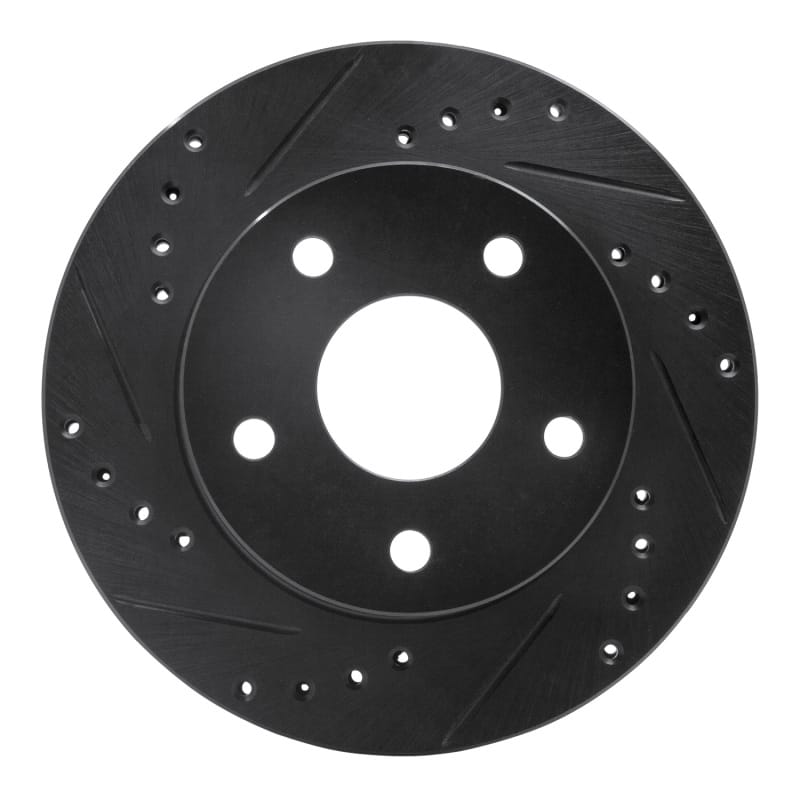 R1 Concepts — R1 90-97 Ford AEROSTAR Right Front Drilled & Slotted Black Brake Rotor
R1 Brake Rotor Drill