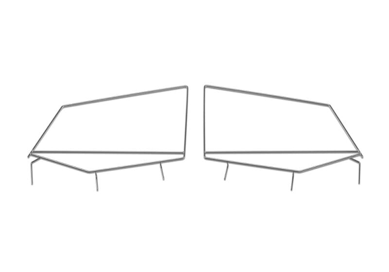 Rampage — Rampage 1987-1995 Jeep Wrangler(YJ) Window Frame Only - Black
Door Window Frame