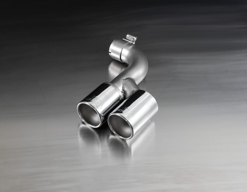 Remus — Remus 2012 BMW 3 Series F30/F31 2.0L 76mm Rolled Edge Chromed Tail Pipe Set