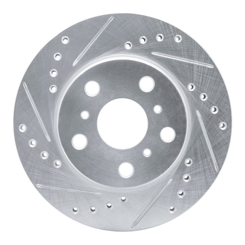 R1 Concepts — R1 83-86 Toyota Camry Front Left Drilled & Slotted Silver Brake Rotor
R1 Brake Rotor Drill