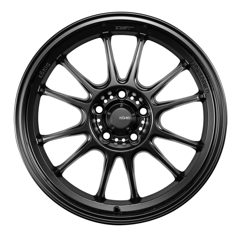 Konig — Konig Hypergram 18x12 5X120 ET20 Matte Black Wheel