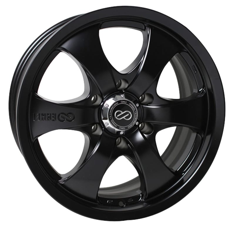 Enkei — Enkei M6 Universal Truck & SUV 20x9 30mm Offset 6x139.7 Bolt Pattern 78mm Bore Black Wheel