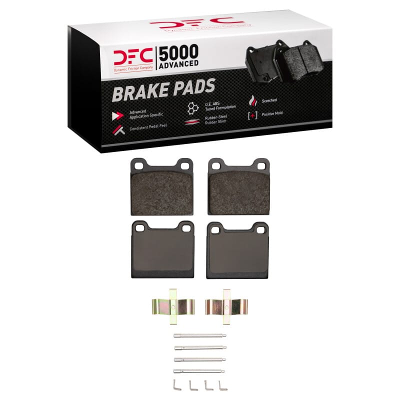 DFC — DFC 69-83 Porsche 912/911 Rear 5000 Advanced Low Metallic Brake Pads and Hardware Kit
DFC Brake Pad Set