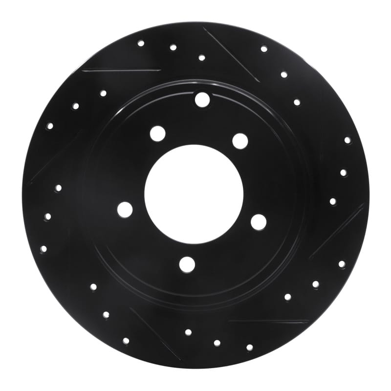 R1 Concepts — R1 07-17 Chrysler Sebring Rear Right Drilled & Slotted Black Brake Rotor
R1 Brake Rotor Drill