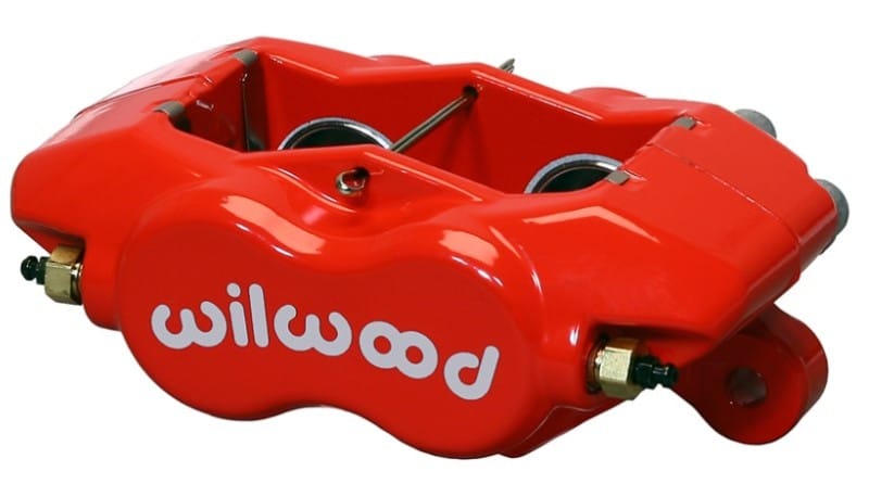 Wilwood — Wilwood Caliper-Forged Dynalite- Red 1.75in Pistons 1.00in Disc
BRAKE CALIPER