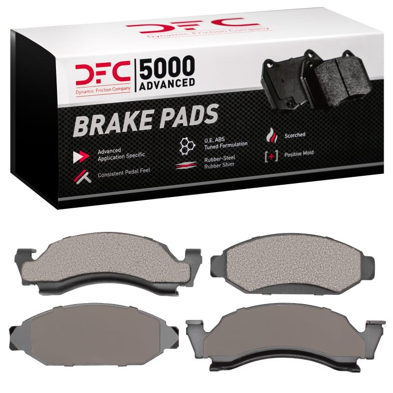DFC — DFC 86-93 Ford F-150 4WD Front 5000 Advanced Semi Metallic Brake Pads
DFC Brake Pad Set