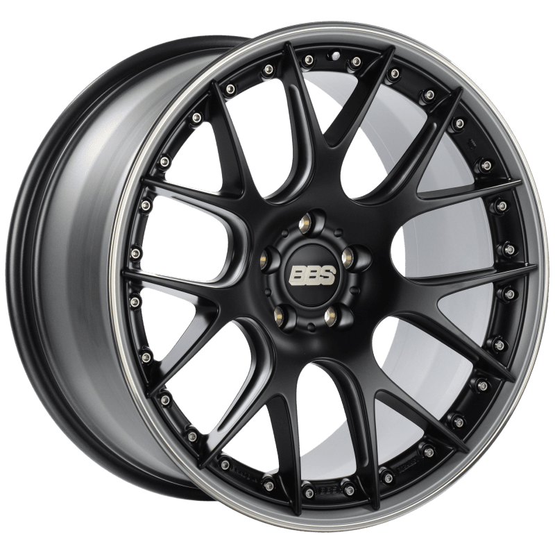 BBS — BBS CH-RII 21x10.5 5x120 ET35 Satin Black Center Platinum Lip SS Rim Prot Wheel -82mm PFS/Clip Req