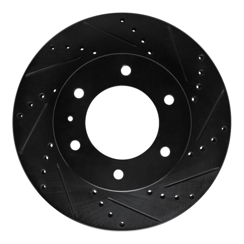 R1 Concepts — R1 13-17 Ford Ranger (Mexico) Front Right Drilled & Slotted Black Brake Rotor
R1 Brake Rotor Drill