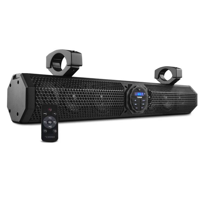 DS18 — DS18 24in Soundbar 6 Speakers Amplified Bluetooth USB & AUX Ports 100 Watts RMS