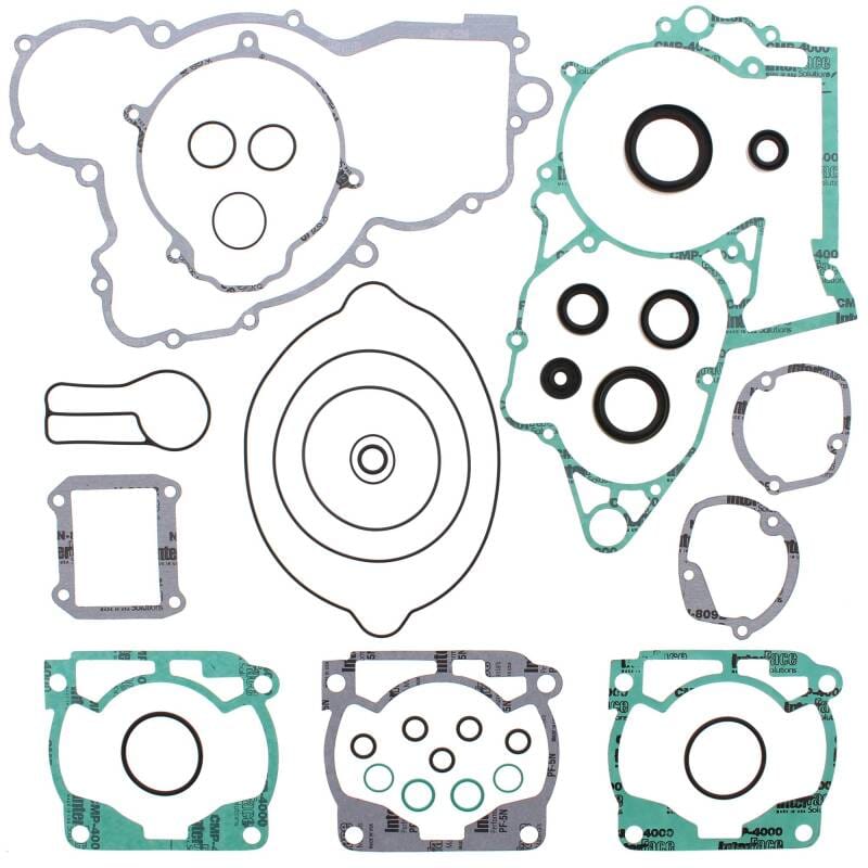 Vertex Pistons — Vertex Gaskets 2004 KTM EXC 300 Complete Gasket Kit w/ Oil Seals