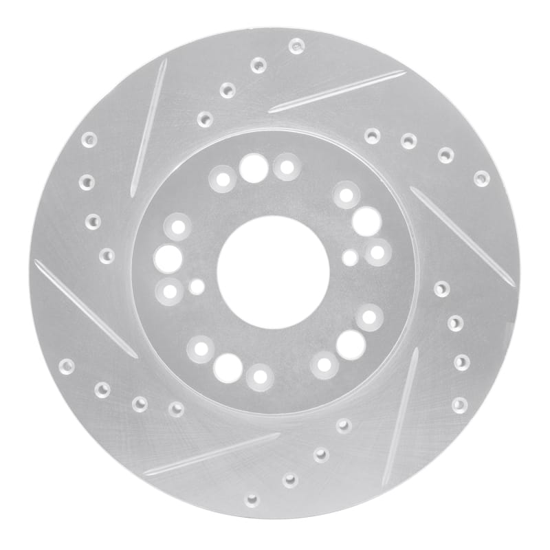 R1 Concepts — R1 91-92 Lexus LS400 Front Left Drilled & Slotted Silver Brake Rotor
R1 Brake Rotor Drill