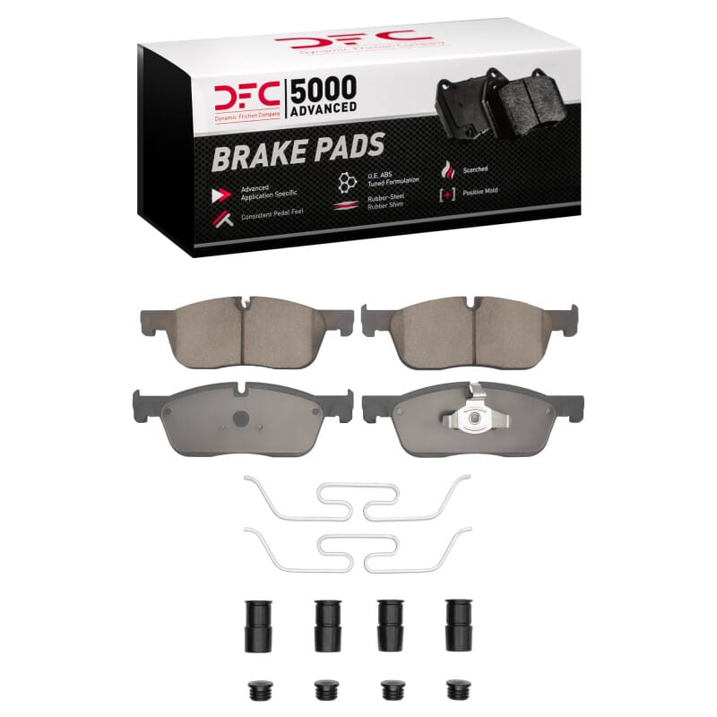 DFC — DFC 17-20 Jaguar XE Front 5000 Advanced Ceramic Brake Pads and Hardware Kit
DFC Brake Pad Set