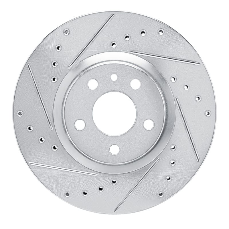 R1 Concepts — R1 94-95 Alfa Romeo 164 Front Left Drilled & Slotted Silver Brake Rotor
Disc Brake Rotor