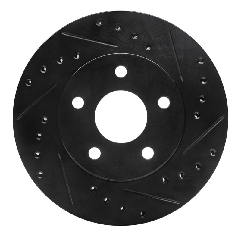 R1 Concepts — R1 80-89 Buick CENTURY Front Right Drilled & Slotted Black Brake Rotor
R1 Brake Rotor Drill