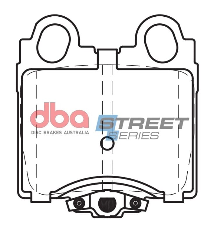 DBA — DBA 01-05 Lexus IS300 Street Series Rear Brake Pads
Brake Pad