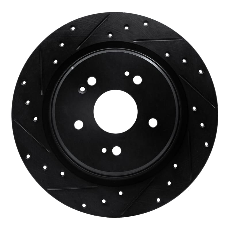 R1 Concepts — R1 15-25 Acura TLX Rear Left Drilled & Slotted Black Brake Rotor
R1 Brake Rotor Drill