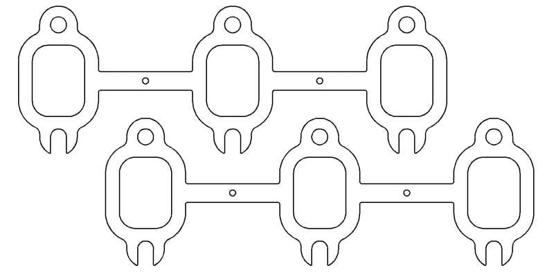 Cometic Gasket — Cummins 5.9L 6BT Exhaust Manifold Gasket Set