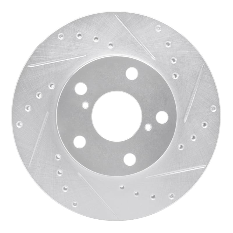 R1 Concepts — R1 92-98 Lexus SC300 Front Right Drilled & Slotted Silver Brake Rotor
R1 Brake Rotor Drill