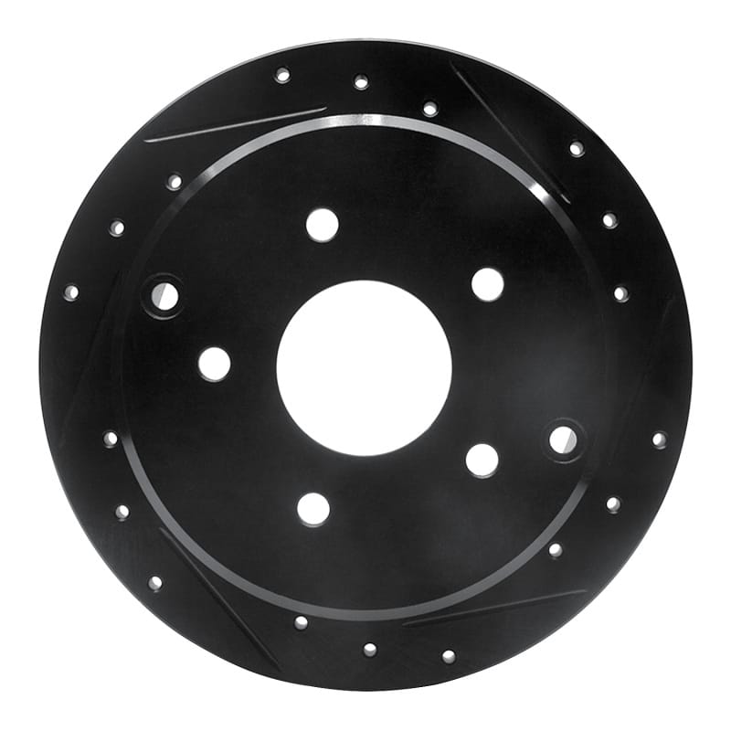 R1 Concepts — R1 04-04 Pontiac GTO Rear Right Drilled & Slotted Black Brake Rotor
R1 Brake Rotor Drill