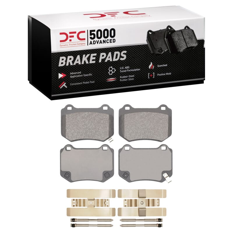 DFC — DFC 18-25 Subaru WRX Rear 5000 Advanced Low Metallic Brake Pads and Hardware Kit
DFC Brake Pad Set