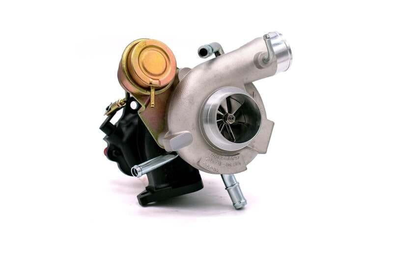 Forced Performance — Forced Performance Subaru STi Blue Turbo 58mm Black Housing Ported Internal WG w/Oil Line (D/S Only)