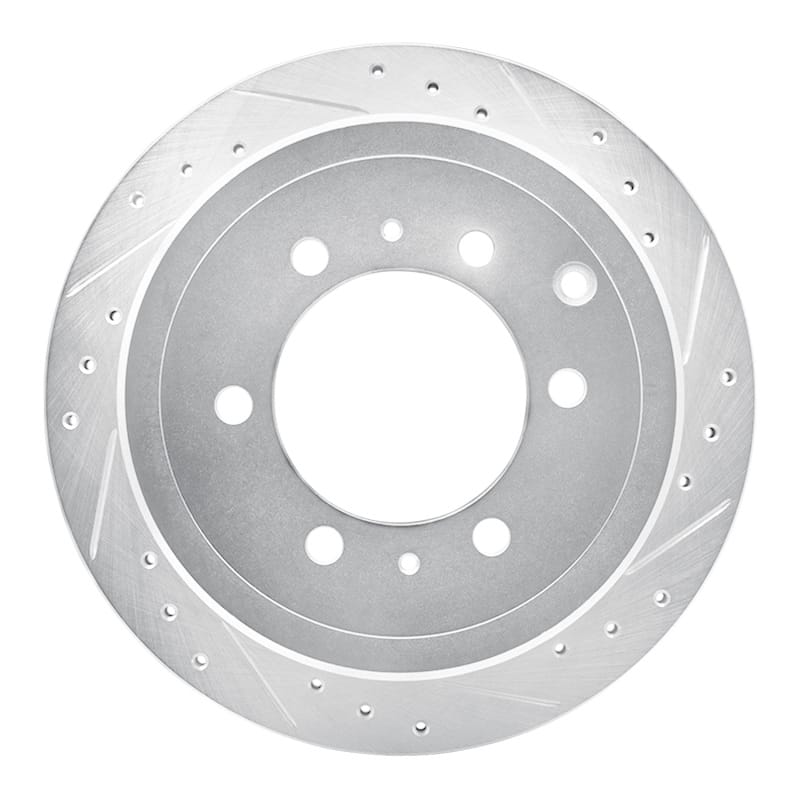 R1 Concepts — R1 93-97 Lexus LX450 Rear Right Drilled & Slotted Silver Brake Rotor
R1 Brake Rotor Drill