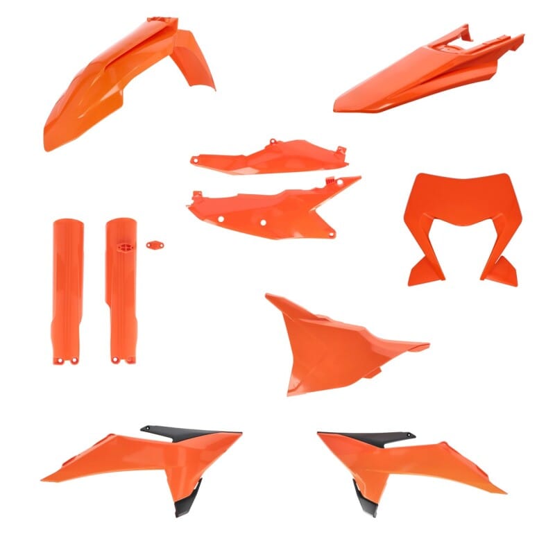 Acerbis — Acerbis 2026 KTM 250-500 EXC-F/ 125-300 XC-W/ 450 XCF-W Full Plastic Kit - Original 26
