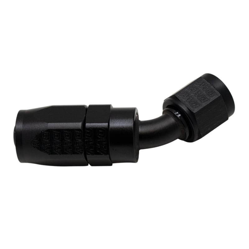 DeatschWerks — DeatschWerks 6AN Female Swivel 45-Degree Hose End CPE - Anodized Matte Black
Lines & Fittings