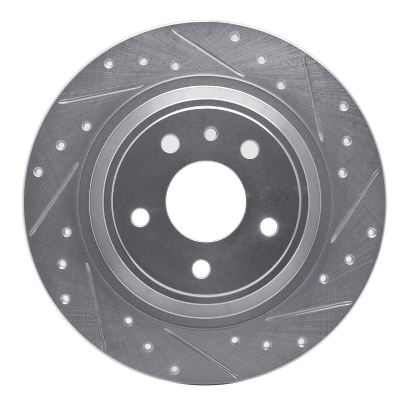 R1 Concepts — R1 13-20 Ford Fusion Rear Right Drilled & Slotted Silver Brake Rotor
R1 Brake Rotor Drill