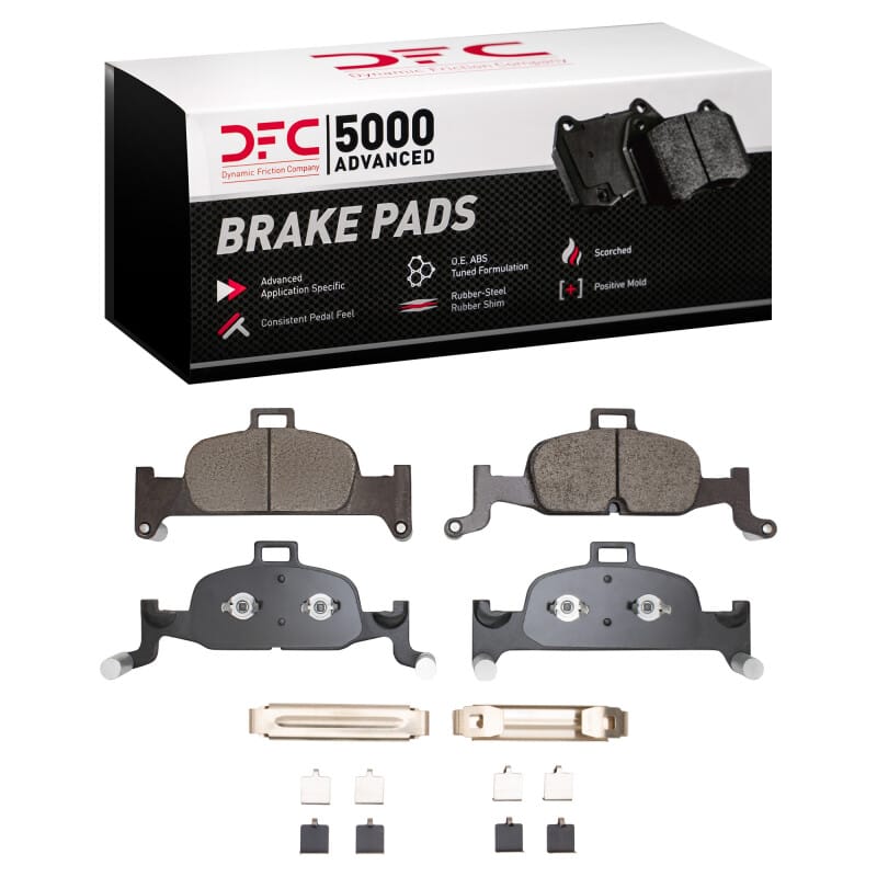 DFC — DFC 16-25 Audi A6 Quattro Front 5000 Advanced Ceramic Brake Pads and Hardware Kit
DFC Brake Pad Set