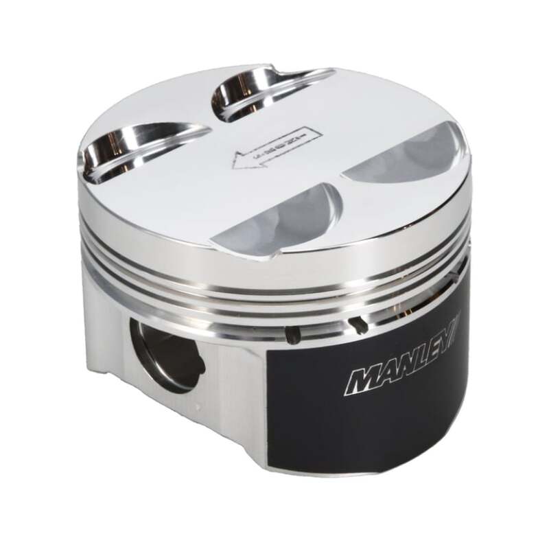 Manley Performance — Manley Mitsubishi Evo 4G63/4G63T 85.5mm Bore 10/10.5:1 CR -2.5cc Flat Top E/D Piston Set w/Rings
Piston Set