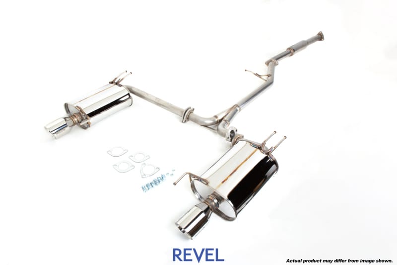 Revel — Revel Medallion Touring-S Catback Exhaust - Dual Muffler 04-08 Acura TSX