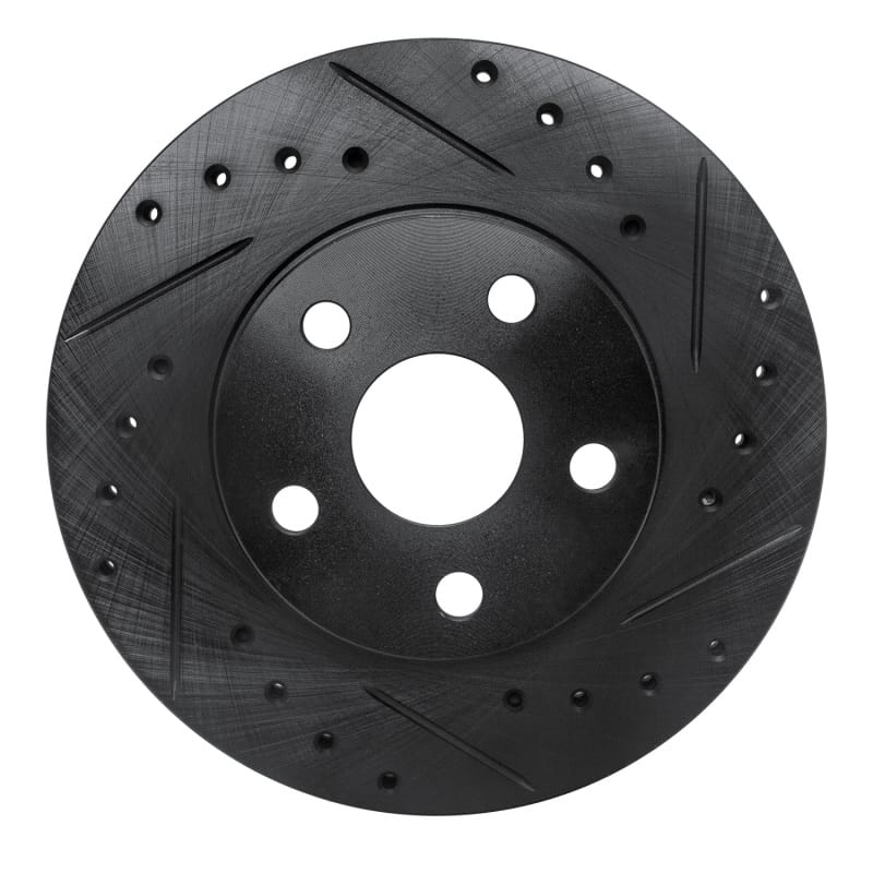 R1 Concepts — R1 86-89 Toyota Celica Front Right Drilled & Slotted Black Brake Rotor
R1 Brake Rotor Drill