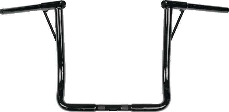 Burly Brand — Burly Brand Louie B Bar 16in - Gloss Black
