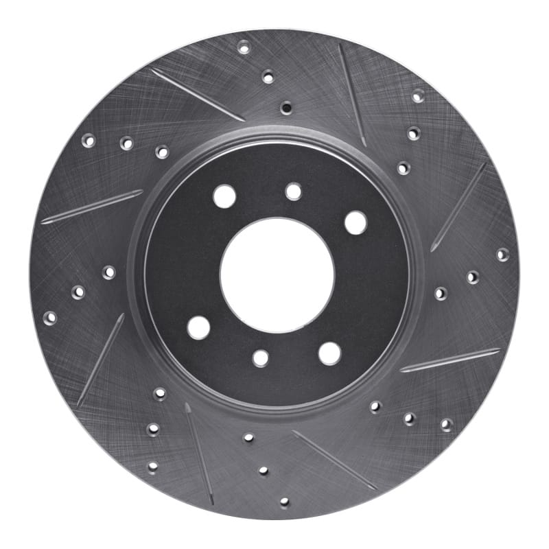 R1 Concepts — R1 04-06 Nissan Sentra Front Right Drilled & Slotted Silver Brake Rotor
R1 Brake Rotor Drill