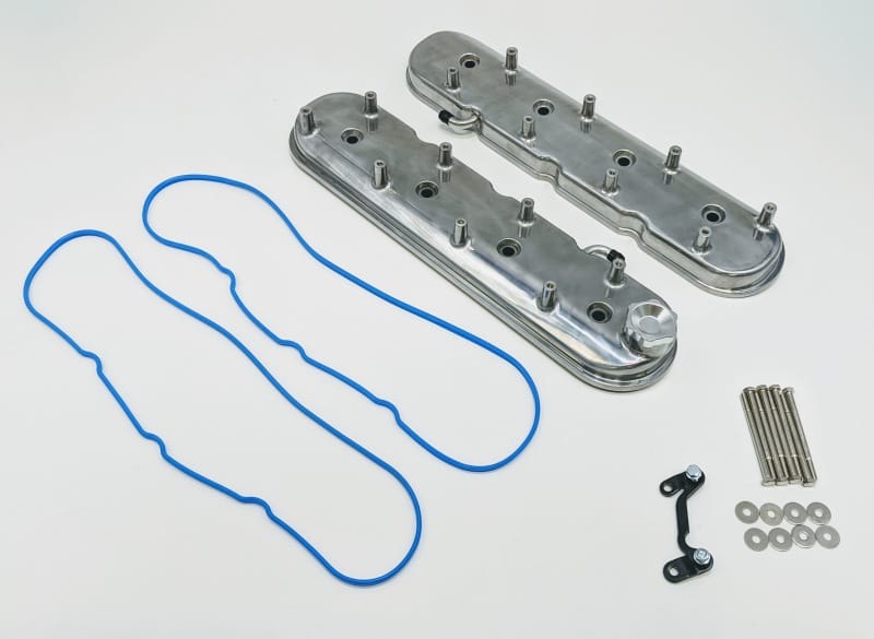 Granatelli Motor Sports — Granatelli 96-22 GM LS Standard Height Valve Cover w/Angled Coil Mount - Polished (Pair)
Engine Valve Cover