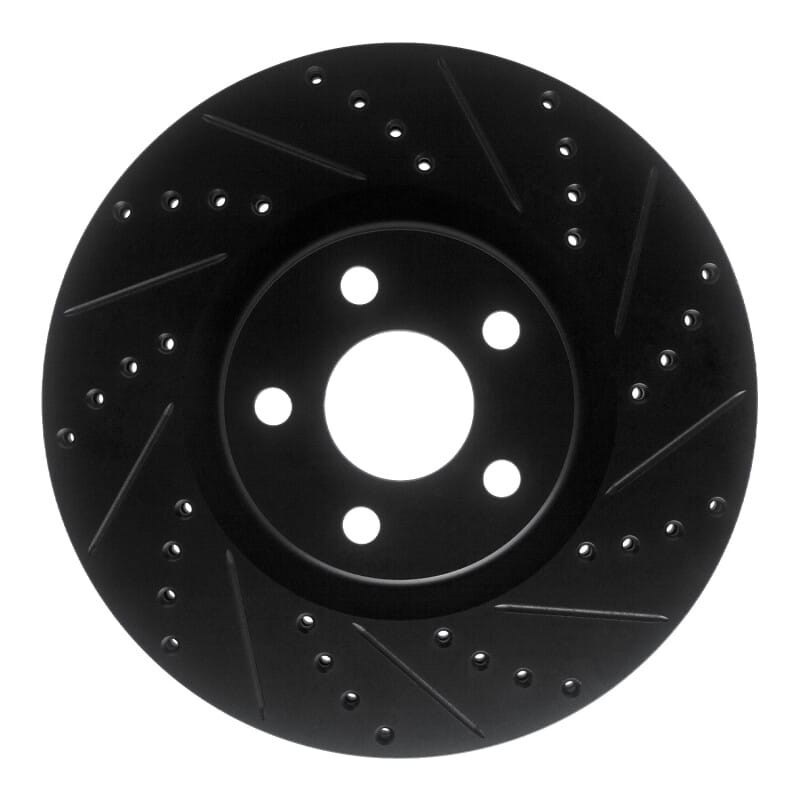 R1 Concepts — R1 17-20 Lincoln MKZ Front Right Drilled & Slotted Black Brake Rotor
R1 Brake Rotor Drill