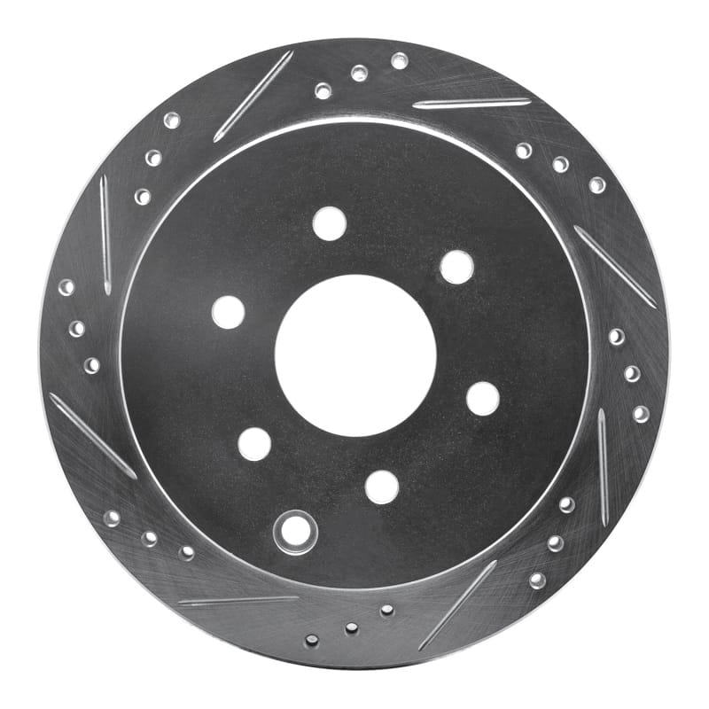 R1 Concepts — R1 05-25 Nissan Frontier Rear Left Drilled & Slotted Silver Brake Rotor
R1 Brake Rotor Drill