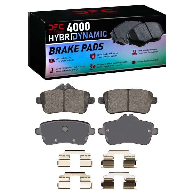DFC — DFC 12-18 Mercedes-Benz GLE300D Rear 4000 HybriDynamic Brake Pads and Hardware Kit
DFC Brake Pad Set